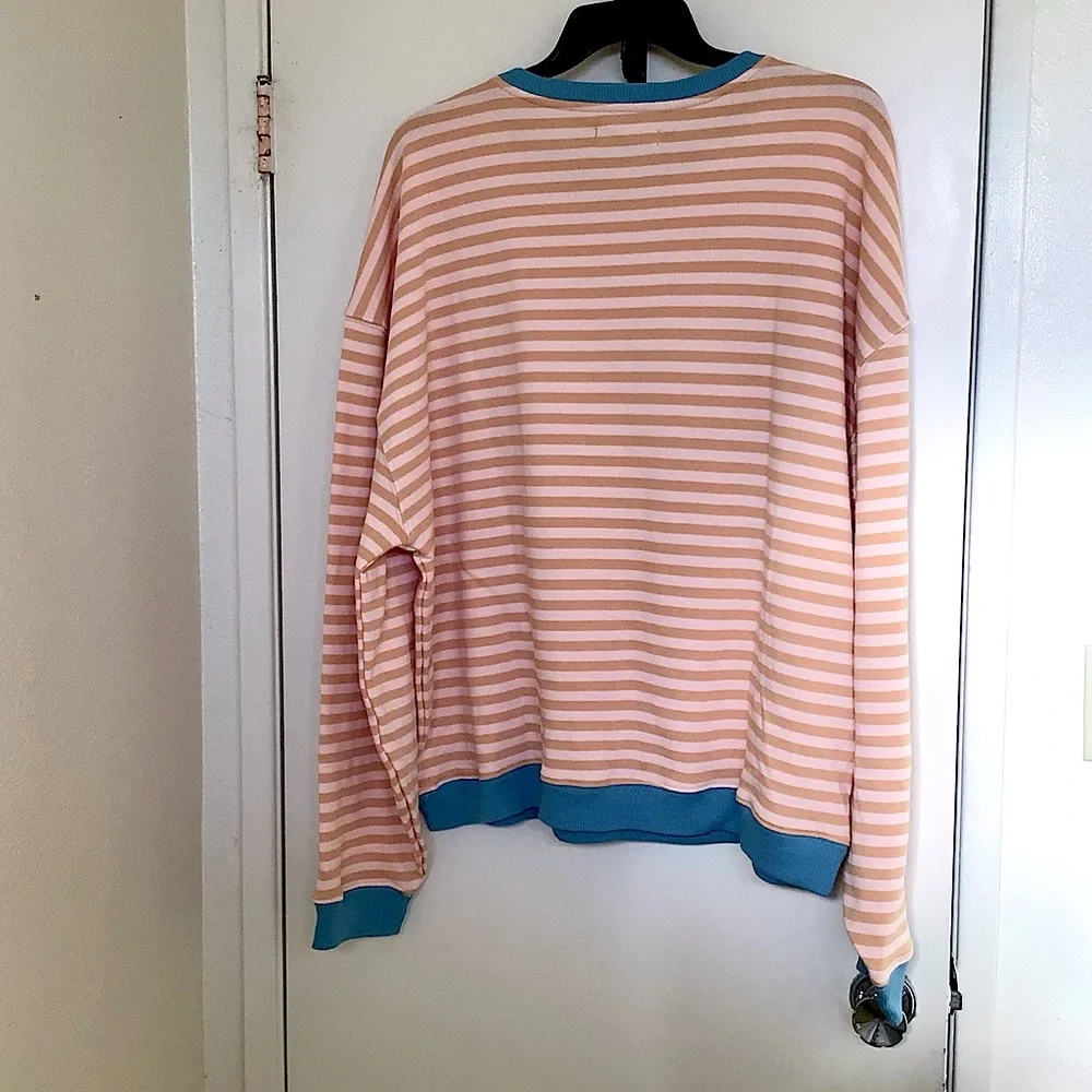 Free People Classic Striped Pullover